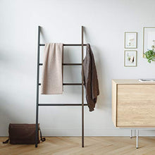Umbra HUB Scala Nera/Noce, Legno, Nero, 152.00x41.00x3.80 cm