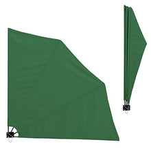 casa.pro Paravento Balcone Verde Tenda da Sole Laterale Balcone Sole Vento