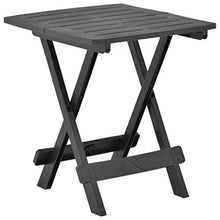 E E-NICES Tavolo da Giardino Pieghevole Antracite 45x43x50 cm in Plastica