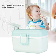 SALUTUYA Leggero e Portatile, Contenitore Portatile, per conservare Latte in Polvere, Frutta e Caramelle, Contenitore per Latte in Polvere(Green)