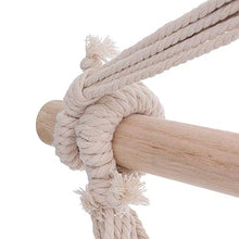 Xhtoe, sedia a dondolo in cotone per amaca di sicurezza, con carico massimo di 120 kg, per esterni, interni, giardino, campeggio, dondolo
