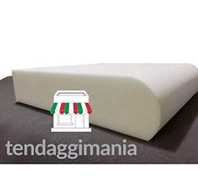 TENDAGGIMANIA Cuscino Sagomato GOMMAPIUMA Imbottitura per Divano Poltrona Densità 25 o 30 (Densità 25)