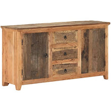 vidaXL Credenza 140x40x75 cm in Legno Massello di Recupero