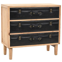 vidaXL Legno Massello di Abete Cassettiera 80x36x75 cm Comò Mobile Arredo