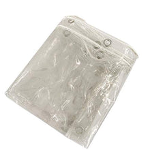GDMING Trasparente Telone, Robusto Impermeabile PVC Teloni, (400gsm) Resistente agli Agenti Atmosferici Coperture per Piante con Occhielli, Personalizzabile (Color : Chiaro, Size : 4X5M)