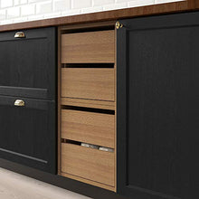 Cassettiera VADHOLMA 40x37x40 cm marrone/frassino tinto