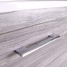 OGOMONDO Mobile da bagno sospeso Spring Cenere con Colonna specchio MADE IN ITALY