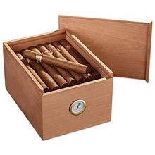 Cigar Box, Cigar Humidor Cigar Box Legno di Cedro Cigar Box Cigar Box può Tenere 30 Alta qualità (Size : 22x16x12cm)