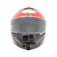BESPORTBLE Supporto per Casco per Casco per Motociclo Fissaggio della Cinghia per Casco Supporto per Casco per Accessori per Videocamera Gopro Hero (Arancione)
