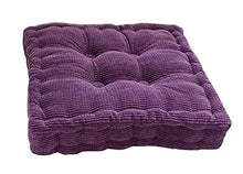 XHNXHN - Cuscino quadrato per sedia da pavimento, colore: Viola