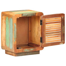 FAMIROSA Comodino 40x30x50 cm in Legno Massello di Recupero-0463