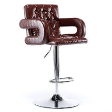 JUANxiao Sedia Sgabello Bar Metallo + Pu 360 & DEG; Rotazione Elegante semplicità Comodo e Resistente all'Usura