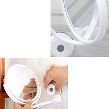 Kaper Go Nuova Potente Ventosa Pieghevole Specchio Bagno Bagno Regolabile Specchio Bellezza Specchio Bianco