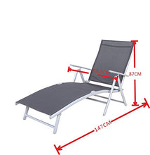 Chicreat Korfu Lettino prendisole base, 147 x 63,5 x 87 cm