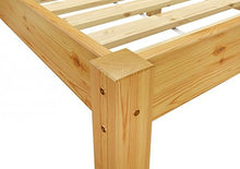 Erst-Holz Solido Letto Classico 90x190 in Pino massello con doghe rigide 60.38-09-190