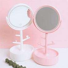 LBWARMB Trucco Specchio con luci Specchio da Toilette dimmerabile LED Light Trucco dello Schermo dello Specchio di Tocco di 360 ° di Rotazione for controsoffitto Cosmetics Dressing Table Lamp