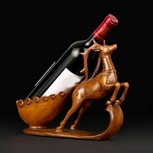Craft Sika Deer Ornaments Creative Sika Deer Storage Wine Rack per Bar Home Store