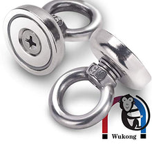 Ganci Magnetici, Wukong 25mm Magnete Neodimio Ganci, Per Casa, Cucina, Posto Di Lavoro, Ufficio, Garage, Capannone, Palestra, Armadietti e Molto Altro-12 Pezzi