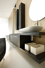 ARTIMODE made in Italy Mobile Bagno '' Moon'' Completo di Due COLONNE