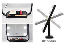 FYHpet Specchio per vanità Illuminato con 12 lampadine a LED dimmerabili e Design del Comando Touch, specchi Cosmetici di Trucco con luci