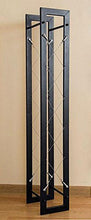 DanDiBo Scaffale Vino Design Pit 100 cm in Metallo Porta Bottiglie Supporto Bar