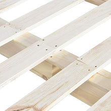 FAMIROSA Giroletto in Pallet di Legno Massello di Pino 180x200 cm