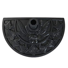 Outsunny Base per Ombrellone con Palo da 35mm / 38mm / 48mm Cemento Φ50x32x32cm