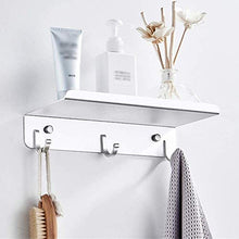 AINIYF Bagno Bagno Doccia Mensola Organizzatore Parete rettangolo Punch Libero Dressing Table Hook up Alluminio dello Spazio WC 1 Livello