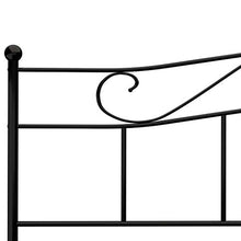 SKM Giroletto Nero in Metallo 180x200 cm (19.8kg)