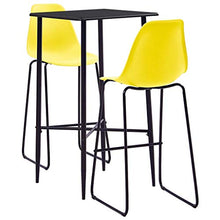 E E-NICES Set da Bar 3 pz in Plastica Giallo