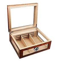 Scatola Per Sigari Humidor Con Umidificatore - Humidor Con Igrometro Digitale - Humidor Desktop