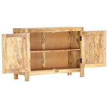 vidaXL Credenza Intagliata a Mano 90x35x68cm Legno Massello di Mango