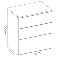 Homekit Cassettiera 3 cassetti