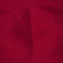 Beautissu Cuscino per panche Flair BK ca.100x50x10 cm soffice e Comodo - per panchine da Giardino e dondoli - Rosso