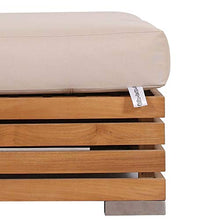 Ottomane Picardie - Legno di Teak Massiccio, Resistente alle intemperie