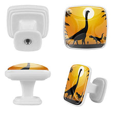 Sagoma di dinosauro 4 PCS Pomelli per Porta, Pomolo per Mobile, Pomelli per Mobili con Viti, Maniglia per Armadietto, Pomelli per Porta, Pomelli per Cassetti per Porta, Armadio, Cassetto e Credenza