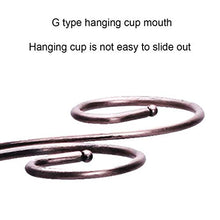 ZBYL Porta Bottiglie e armadietti da Vino, Desktop indipendenti portabicchieri Calice Tazza, Supporto a Testa in Giù Appeso Tazza organizzatore Display