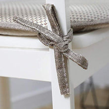 XHNXHN Cuscini per sedie da Pranzo in Pizzo Cuscini per sedili, Cuscini per sedili Morbidi Estivi Cibo Tatami Cool Square Home Office Cuscini per sedie Antiscivolo per Interni all'aperto Lago Blu 4