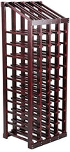 HTDZDX Wine Rack Casa Pratici Scaffali Vino Ripiano Rack Possono Essere Impilati Display Legno Rack