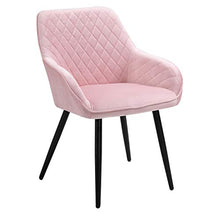 Sigtua Sedia da Pranzo, Poltrona, Poltrona Trucco, Bracciolo Schienale, Stile Semplice, Adatta per Sala da Pranzo, Camera da Letto, Studio, Salone, ecc. Colore: Roso