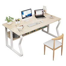 JINPENGRAN Scrivania da scrivania Semplice scrivania,120 * 60cm