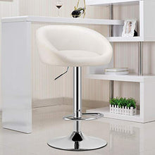 ZHJING Seggiola da Bar Sgabelli da Bar Sgabelli da Bar Sgabelli Alti Sgabelli Bar Regolabili Sedie Sgabelli da Bar Sedia Elevabile (Color : White)