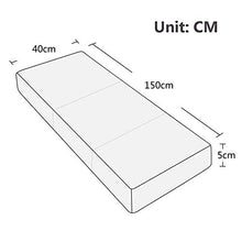 MZBZYU Cuscino per Panca da Giardino, 3 o 4 posti, Comodo e Versatile, Spessore 5 cm per Interni e Esterni, 150x40x5cm