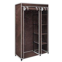Shengtaieushop Armadio Tessuto Marrone Panno Cabinet