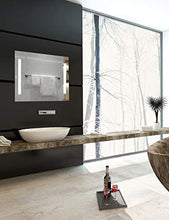 Dr. Fleischmann Specchio da Bagno Illuminato a LED, Luce Bianca Fredda, 6400 K
