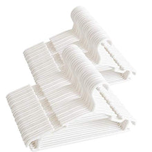 Appendini per Bambini 60 Pezzi Appendiabiti per Bambini Appendini per Bambini per Vestiti Appendini per Bambini in plastica Bianca Appendini per Bambini