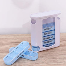 DOITOOL Contenitore per pillole da viaggio 7 giorni 28 scomparti portapillole per quattro giorni settimanali, portapillole con design a cassetto portatile e a prova di umidità