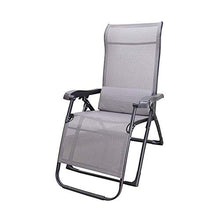 HaoLi Sedia a Sdraio reclinabile, Sedia a Sdraio, pu貌 Essere utilizzata per terrazza sulla Spiaggia, Giardino, Campeggio all'aperto, 180 e 52 e 45 cm