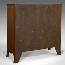 Cassettiera Antica Fiocco Antichi, Inglese, Mogano, Tallboy, Victorian, 1870