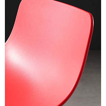 XIAOQIAO Sgabelli da Bar, sgabelli Alti 76 cm ad Altezza Fissa, Materiali in PP rispettosi dell'ambiente e Gambe durevoli in Metallo Massiccio, Scelta di più Colori